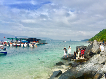 越南小岛码头