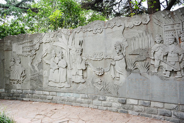 马皇后故事浮雕墙