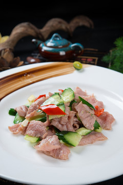 青瓜猪颈肉