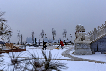 雪中卧佛寺