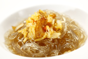 蟹肉干煎海虎翅