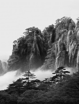 黄山素描