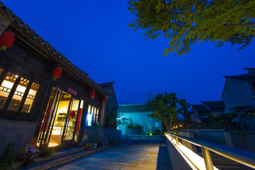 徐州回龙窝历史文化街区夜景