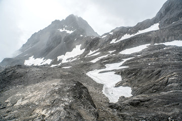 玉龙雪山山顶