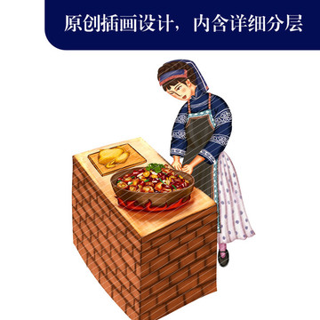 辣子鸡 贵州少数民族美食 传统