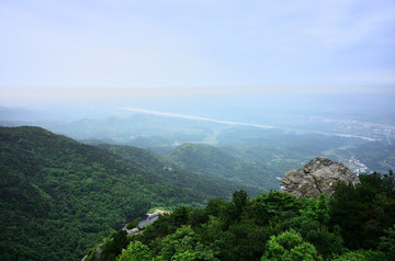 木兰山棋盘石全景