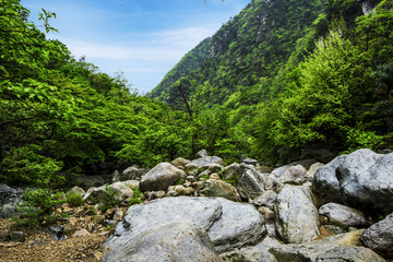 山谷山峰