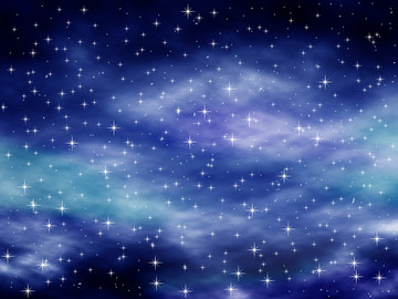 星星太空星空银河宇宙云层夜晚