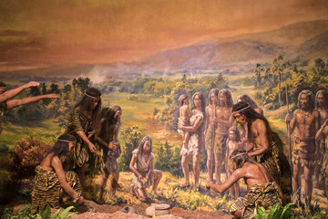 原始人的群居生活