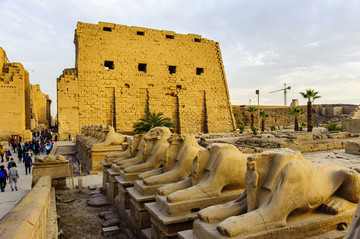 埃及卢克索卡纳克神庙