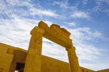 埃及卢克索哈其素女王庙
