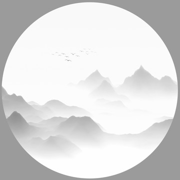 水墨画