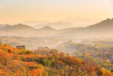 大山里 山乡秋色