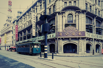 老上海 民国建筑 怀旧照片