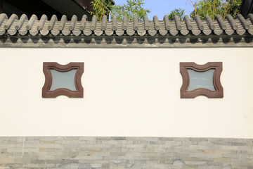 中式砖墙