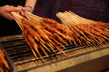 沙茶烤肉串