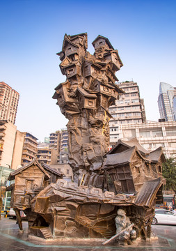 重庆 城市雕塑