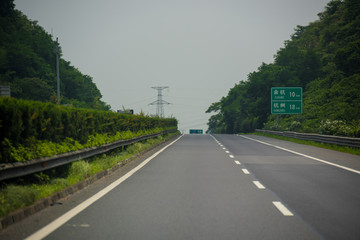 高速 高速路 杭徽高速 马路