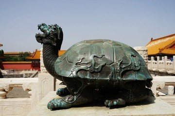 铜龟2 故宫 文物