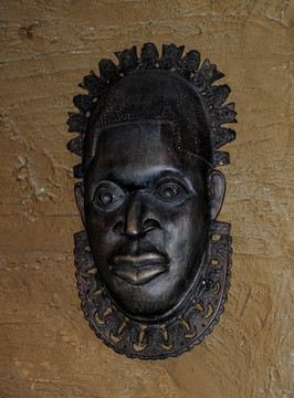 浮雕 非洲 马赛族人