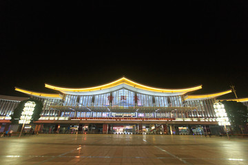 衡阳东站 夜景