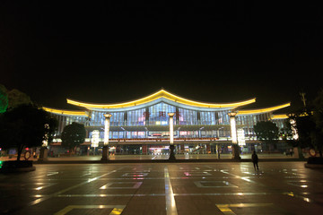 衡阳东站 夜景