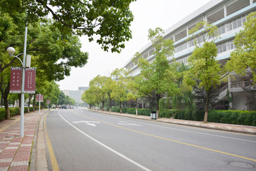 大学校园道路