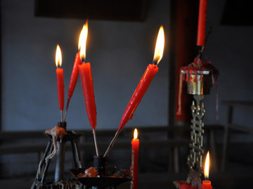 蜡烛 烛火 祭祀