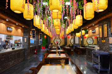中式餐厅内景