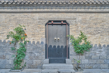 中式建筑门 高清大图