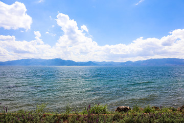 云南抚仙湖风光