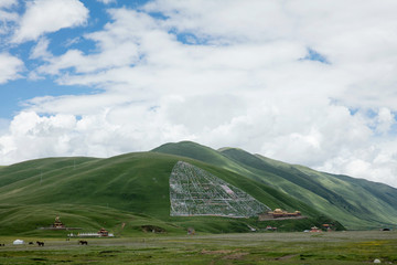 四川公路上的风景