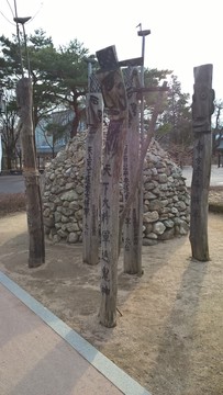 韩国传统民俗神牌