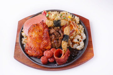 铁板饭