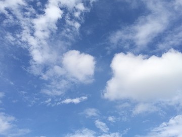 蓝天白云天空背景素材