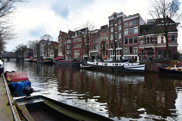 荷兰阿姆斯特丹运河