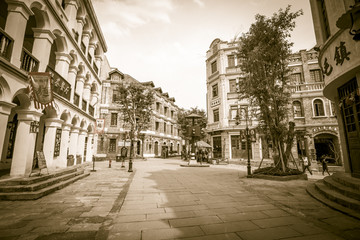 老重庆民国建筑街景