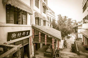 老重庆民国建筑街景