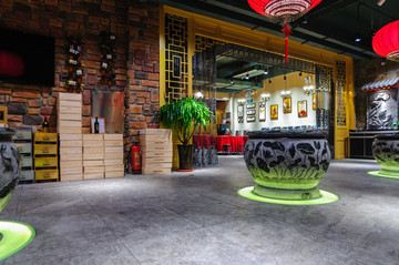 中式装修酒店 中国风酒店