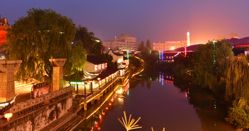 杭州宋城夜景