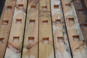 木结构 木材