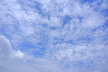 晴空 蓝天白云 背景素材