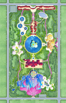 游乐园平面图