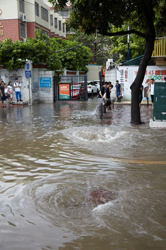 城市积水