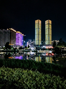 贵阳花果园夜景