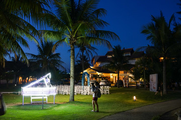 椰林 椰树 度假酒店