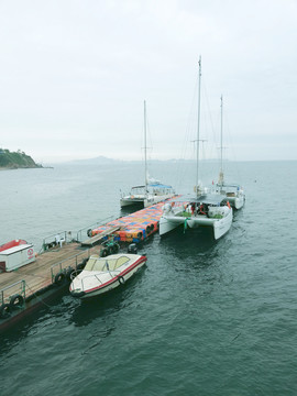 烟台滨海游船码头