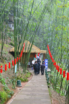 赤水红石野谷 景区检票口