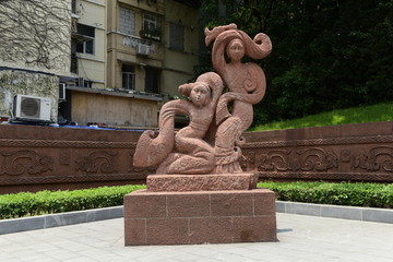 汉代舞女雕像