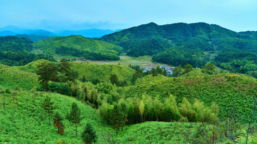 山村美景